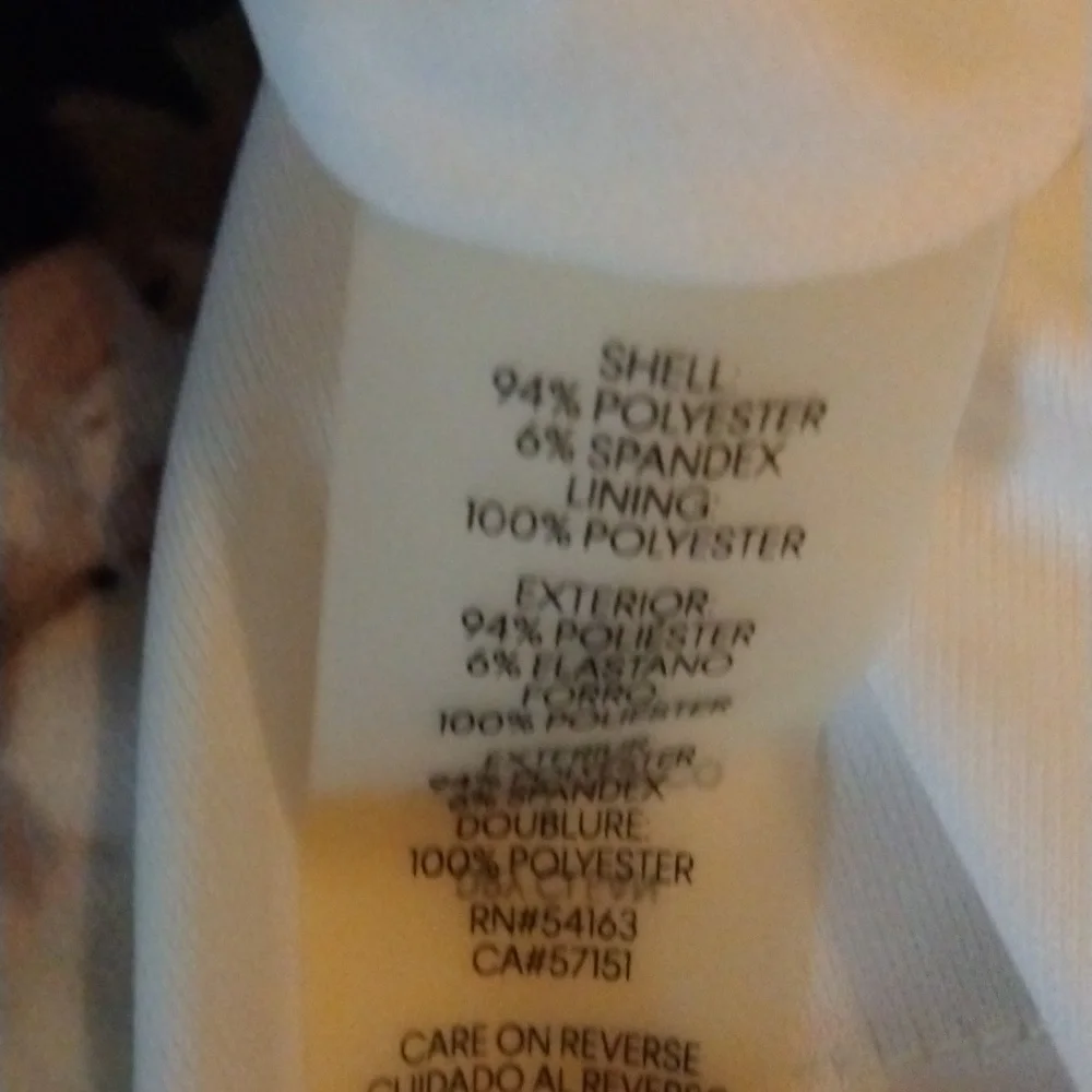 NWT Calvin Klein floral dress. Beautiful style and neutral colors for Fall. - Picture 15 of 15